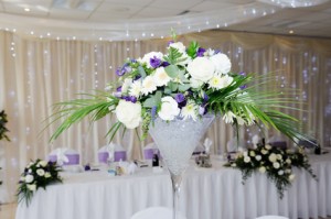 Wedding reception centrepiece